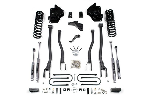 4 Inch Lift Kit w/ 4-Link - Ram 3500 (13-18) 4WD - Diesel